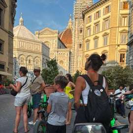 Firenze: Tour in E-Bike con Piazza Michelangelo