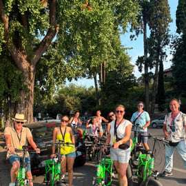 Firenze: Tour in E-Bike con Piazza Michelangelo