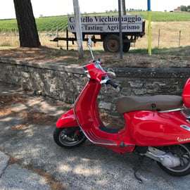 Firenze: Giornata intera Noleggio Vespa, Scooter e Ciclomotore